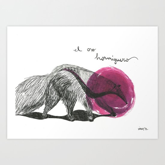 anteater Art Print
