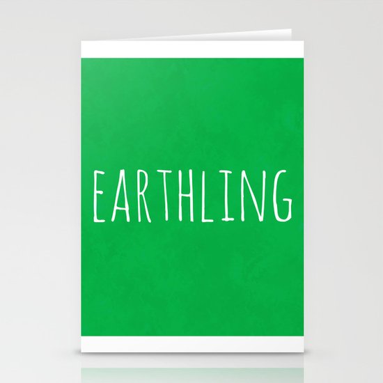 Earthling Stationery Cards
