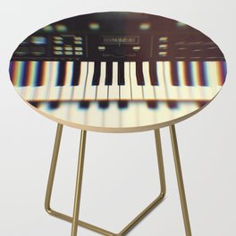 Piano Keyboard Synthesizer Side Table