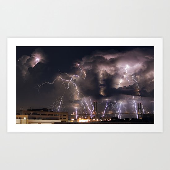 Talmadge Thunder Art Print
