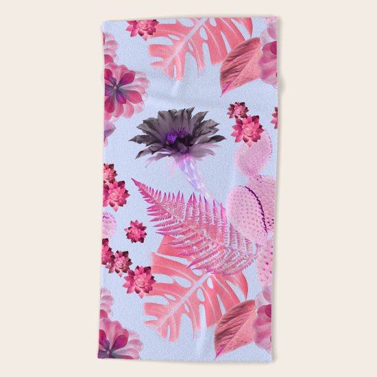 Desert Garden Beach Towel
