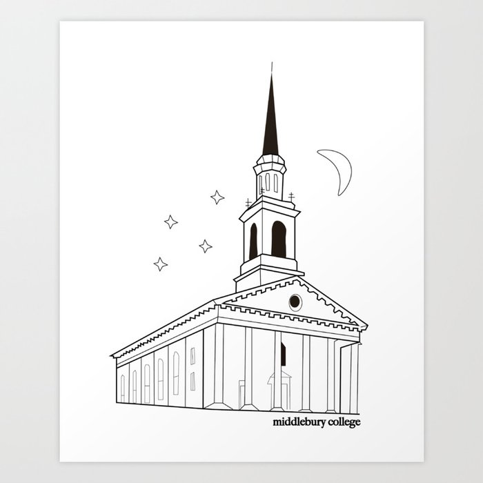 mead chapel Art Print