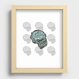The Watch Recessed Framed Print