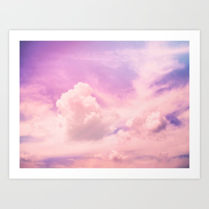 pink and purple fluffy