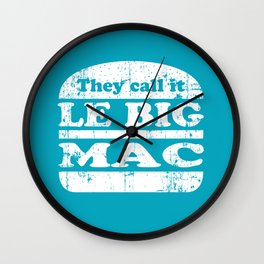 Pulp Fiction - Le big mac Wall Clock