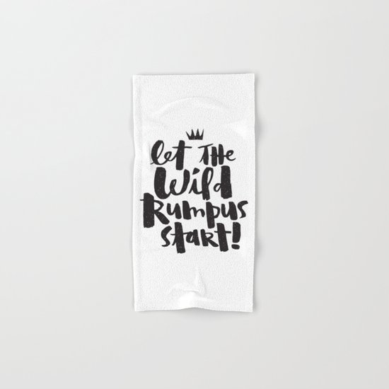 WILD RUMPUS Hand & Bath Towel