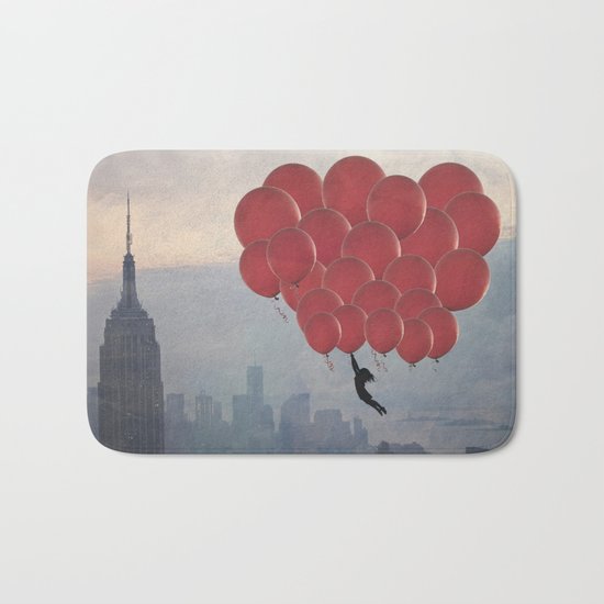Floating over the City Bath Mat
