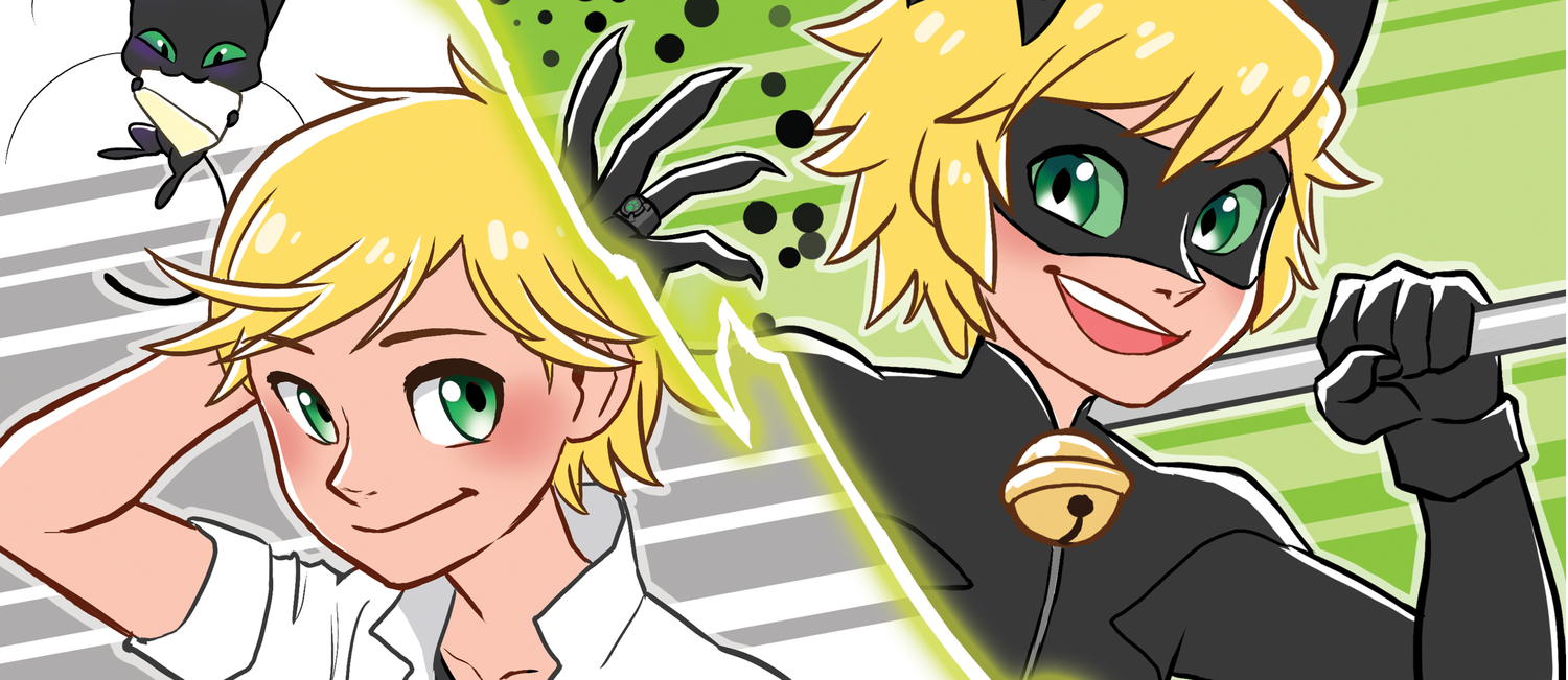 muñeco de chat noir