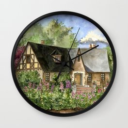 Tudor House Wall Clock