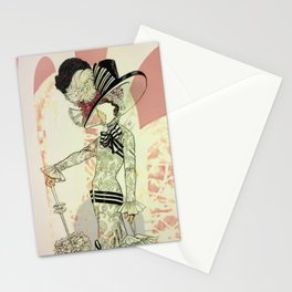 Pink Fair Lady Stationery Cards
