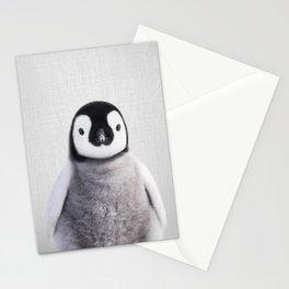 Baby Penguin - Colorful Stationery Card