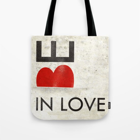 BE IN LOVE Tote Bag