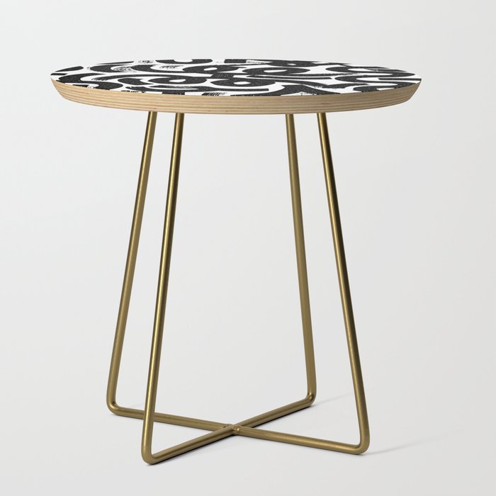 Big Strokes Side Table By Thewellkeptthing