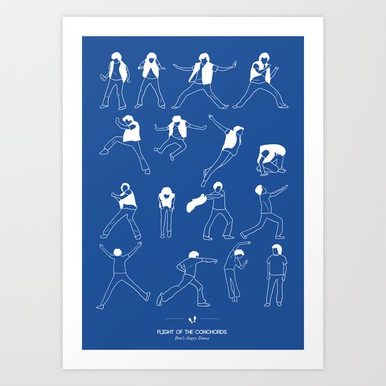 Flight of the Conchords Art Print