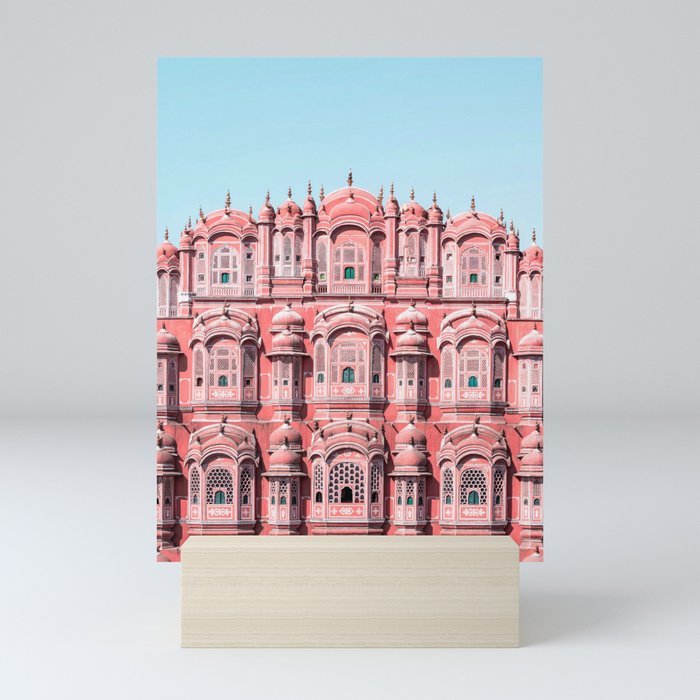 Hawa Mahal, Pink Palace | Jaipur, Rajasthan, India Mini Art Print