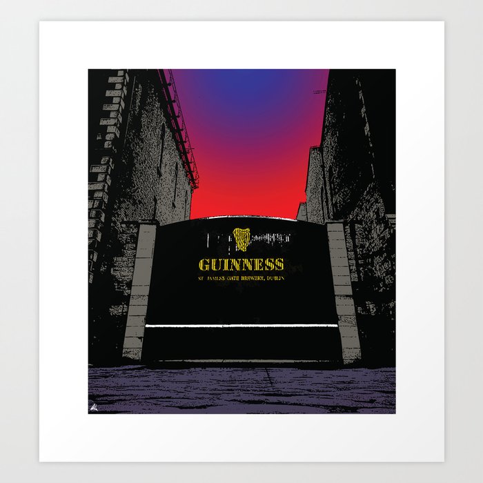 St. James's Gate, Dublin Art Print