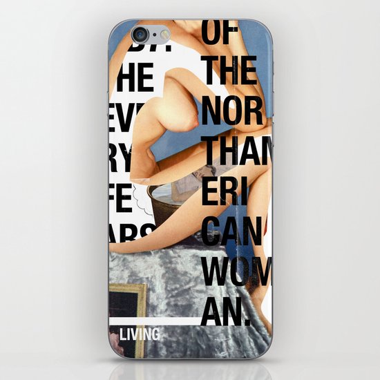 The North American Woman iPhone & iPod Skin