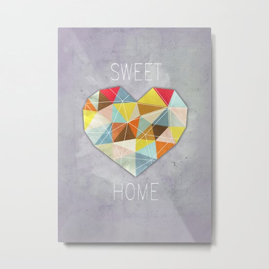 Home Sweet Home Metal Print