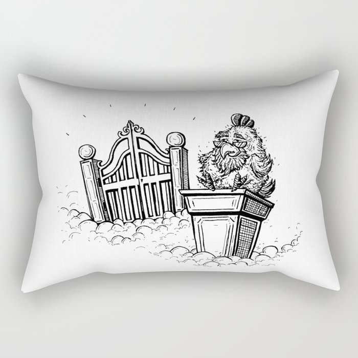 Celestial Chicken Rectangular Pillow