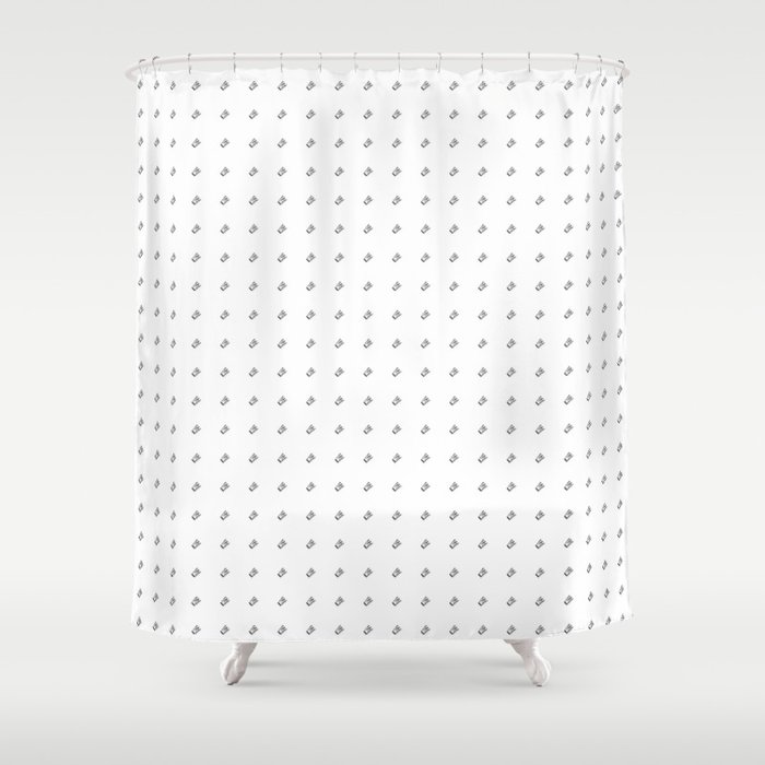 Cups Shower Curtain