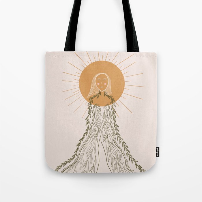 Sun Goddess Tote Bag