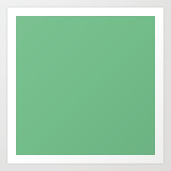 Island Green Art Print