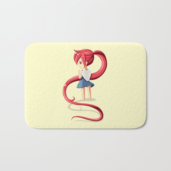 Ponytail Bath Mat