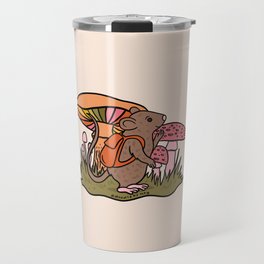Rat With a Backpack Travel Mug