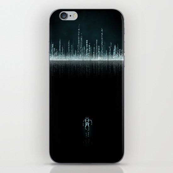 TRON CITY iPhone Skin