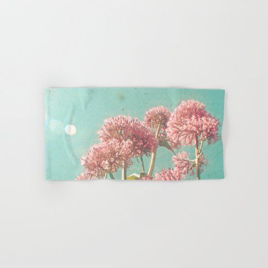 Pink Milkweed Hand & Bath Towel