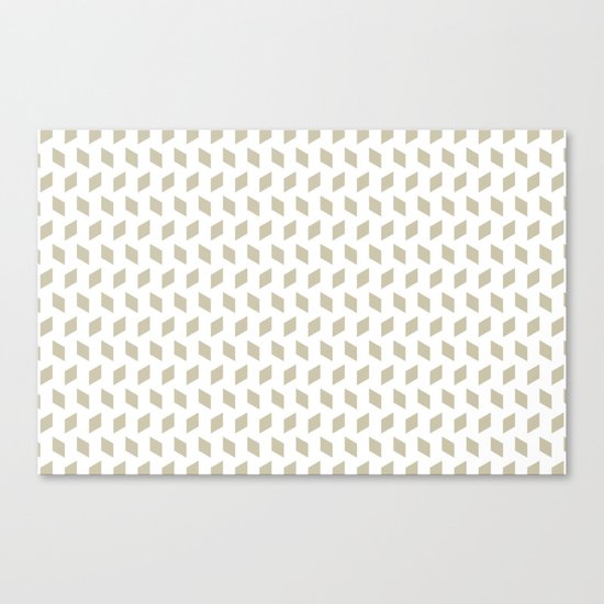rhombus bomb in tidal foam Canvas Print