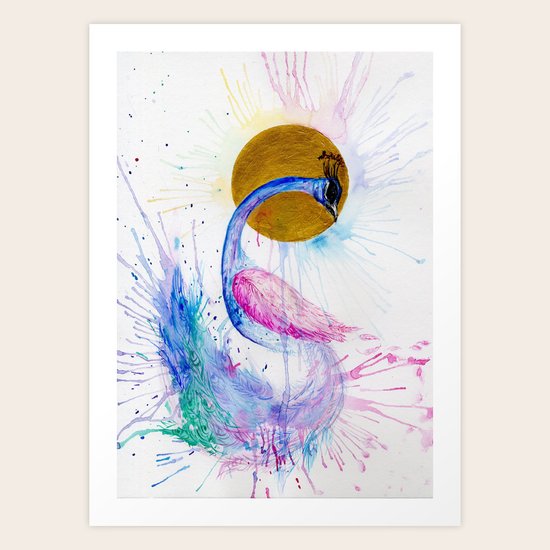 Peacock Art Print