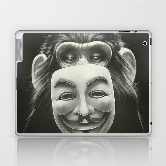 Anonymous Laptop & iPad Skin