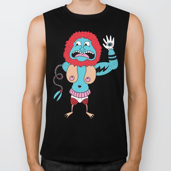 Weird Thing Biker Tank