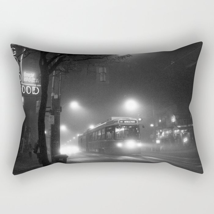 A Streetcar Named Noir Rectangular Pillow