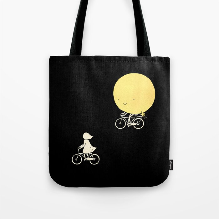 The moon and me Tote Bag