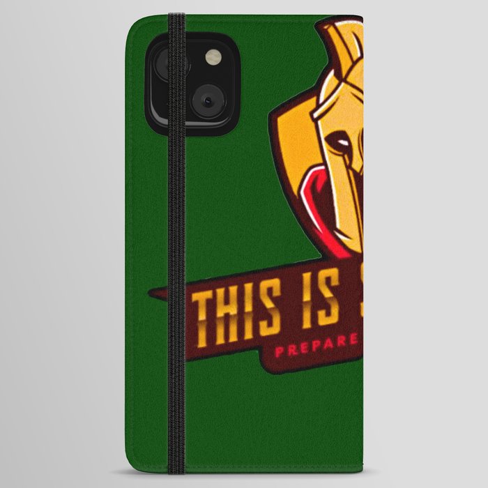 Spartan This is Sparta iPhone Wallet Case