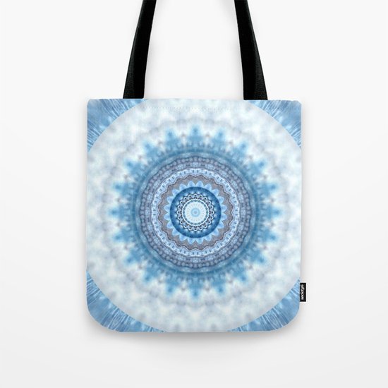 Mandala Day at the beach Tote Bag