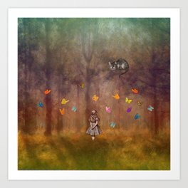 Wonderland Forest Art Print