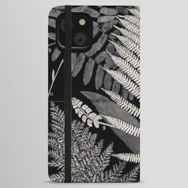 Botanical Ferns iPhone Wallet Case