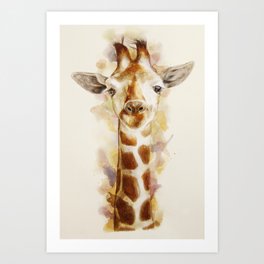 giraffe Art Print