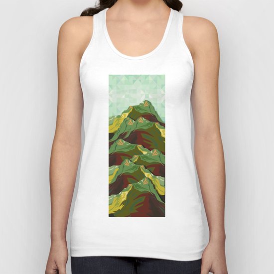 The Great, Great Night Mountain No. 9 Unisex Tank Top