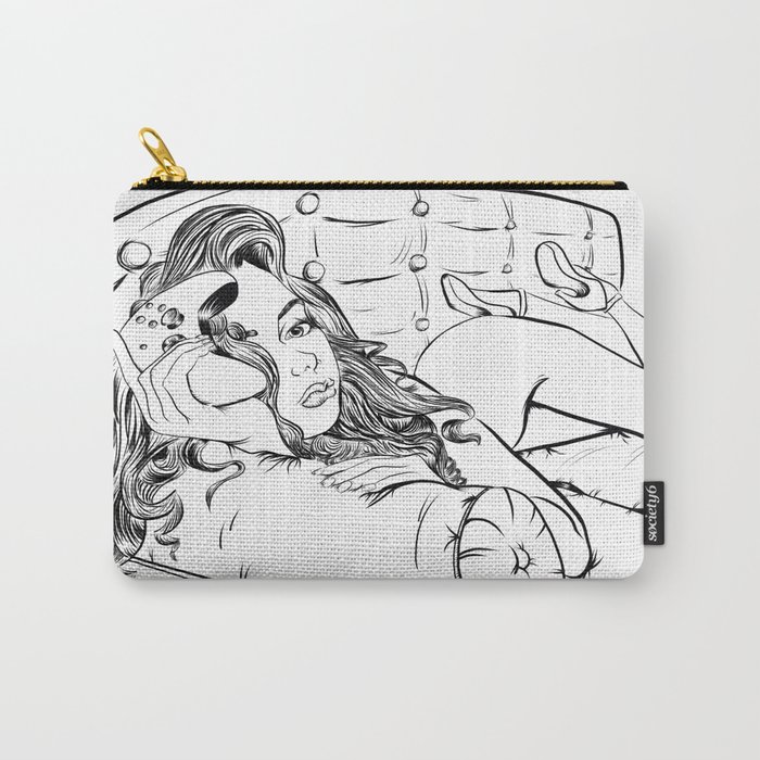 Draw Me Like Your Gamer Girls Carry-All Pouch
