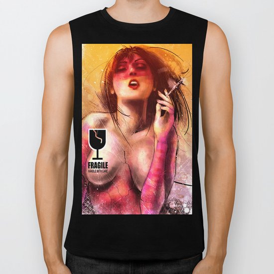 Fragile Biker Tank