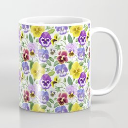 Sweet pansies Coffee Mug