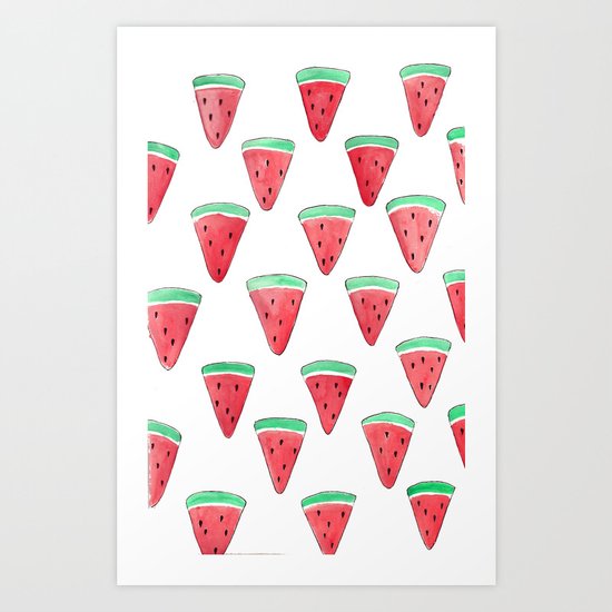 watermelon Art Print