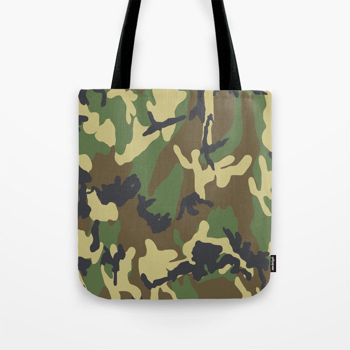 Genuine Military Issued Woodland Camouflage Lightweight Compact Shoulder Bag