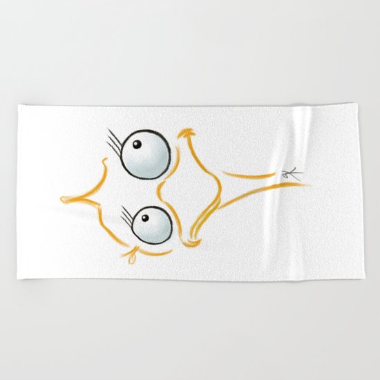 Hi! Beach Towel