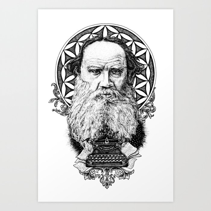 Tolstoy Art Print