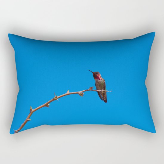 Beautiful Hummer - II Rectangular Pillow